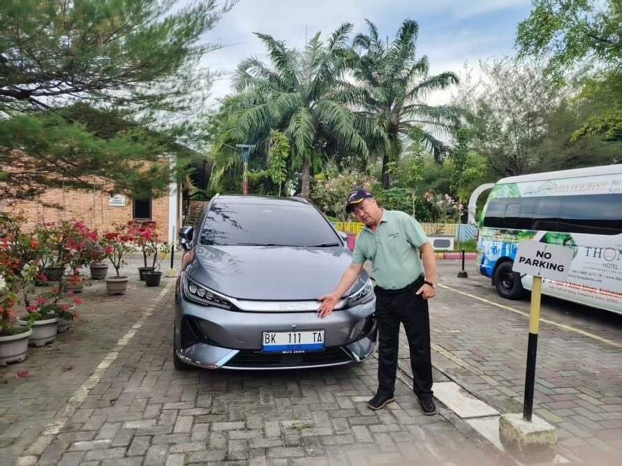 龚全元社长访问印尼比亚迪，洪志通董事长斥资购入10辆新能源车支持中国车企走进印尼